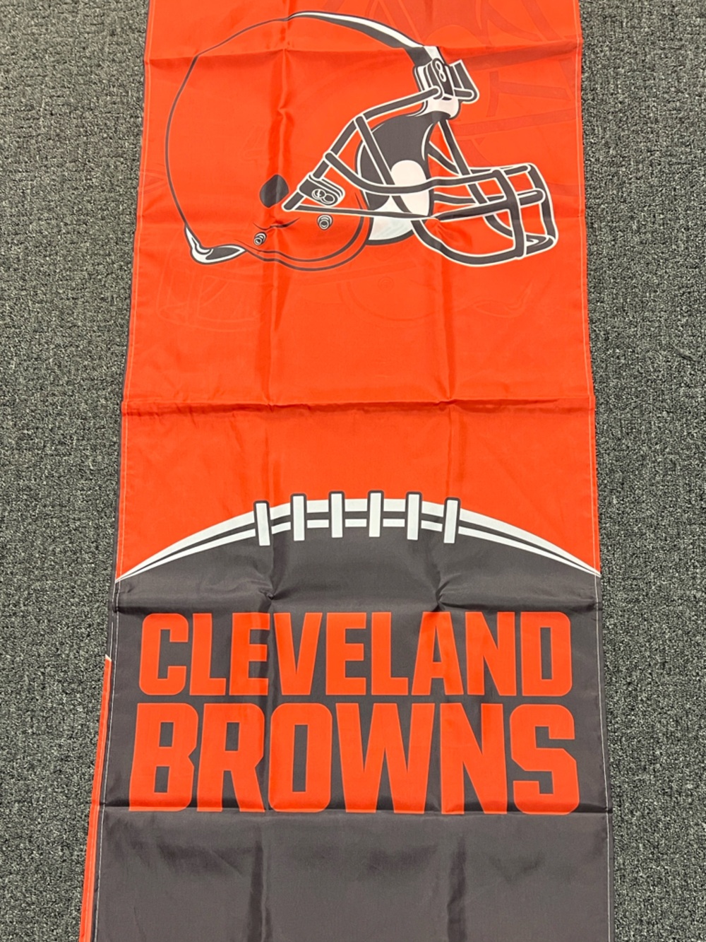 Mydor Cleveland Browns NFL Licensed Two-Sided Fabric Door Wrap - Picture 3 of 13